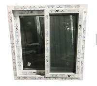 Machines fenêtres pvc en turquie, fenêtres coulissantes en pvc avec verre à double vitrage