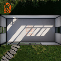 DXH Vente en gros Maison en kit de maisons préfabriquées personnalisées en conteneur à cadre de base modulaire
