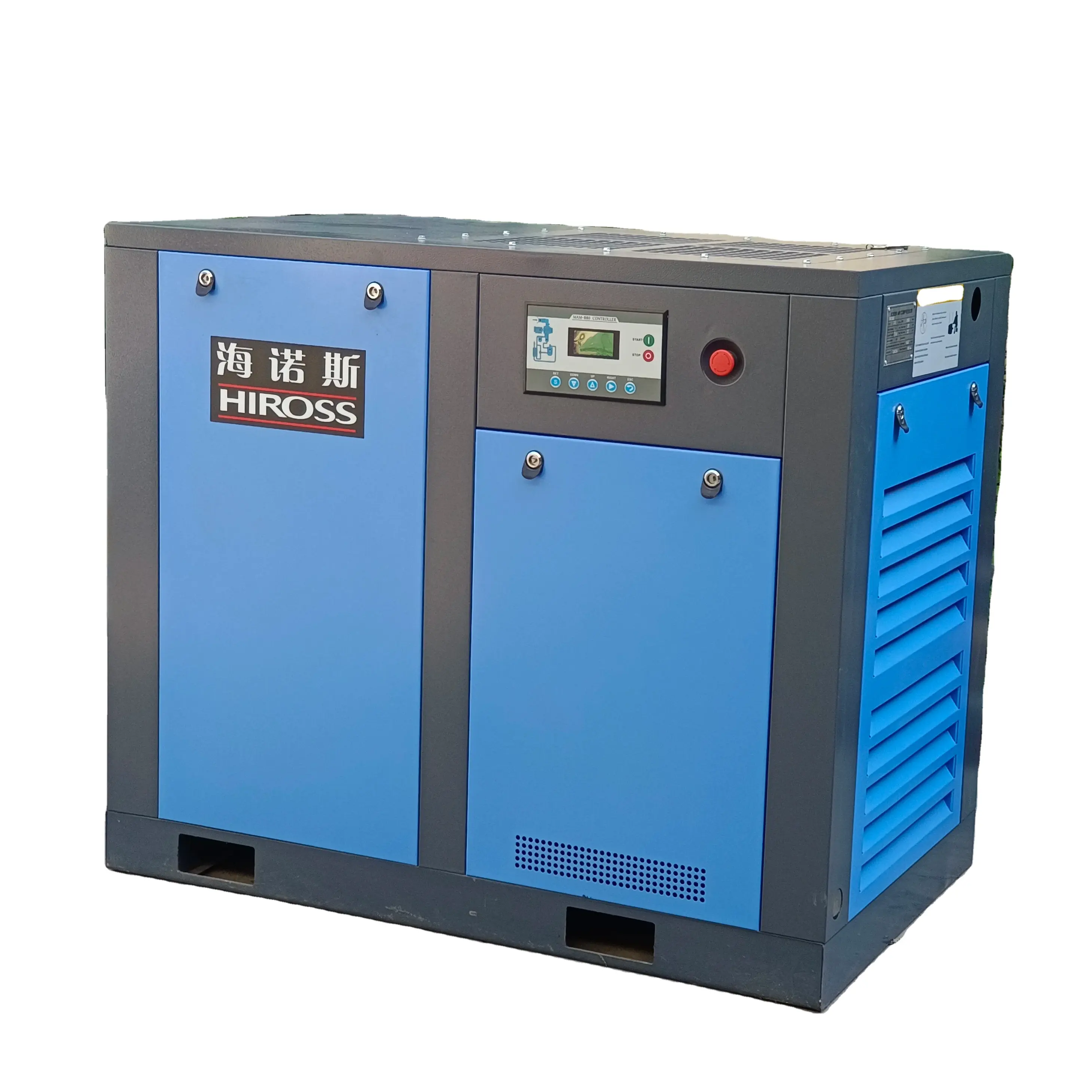 7.5kw-450kw 5bar-13bar เครื่องอัดอากาศอุตสาหกรรมเครื่องอัดอากาศอุตสาหกรรมสกรูคอมเพรสเซอร์