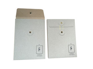 Enveloppes en papier kraft biodégradables, ml, avec corde, a4, avec cravate - Product Image 3