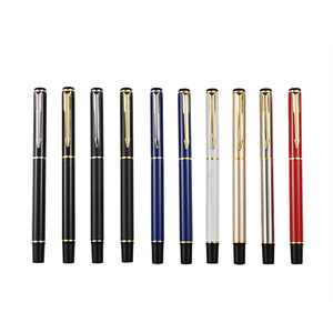 Custom Promotional Personalized Engraved Logo Metal Roller Ballpoint <b>Pen</b> Sign for Notebook - Product Image 4