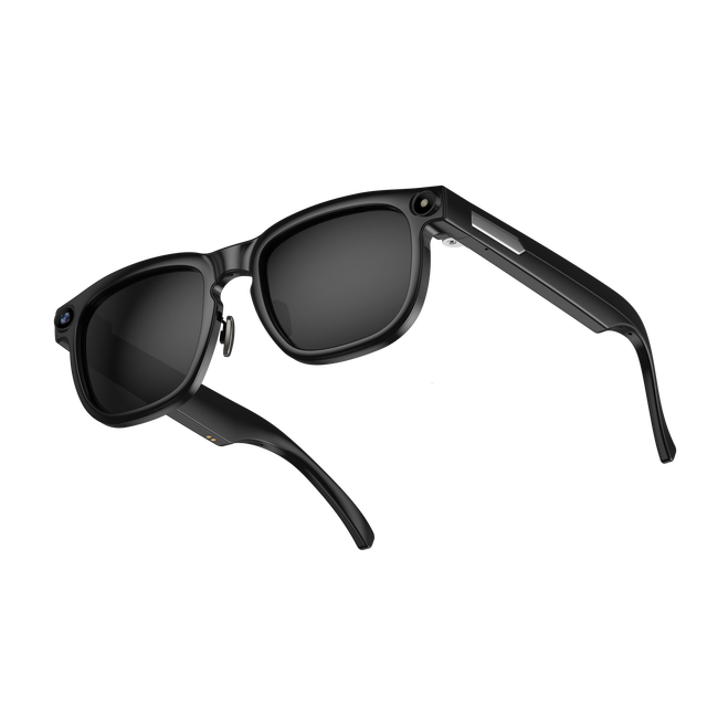 Y05 Smart AI Glasses 1080P HD Video 280mAh Magnetic Charging 1300W IMX386 UV Lens AI Wake-up 81 Languages Translation Ai Glasses