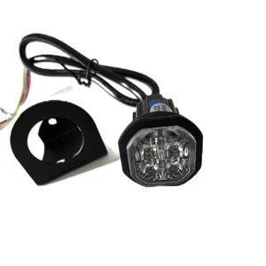 Iluminación de escondite aprobada por UKCA Luz estroboscópica de coche de 12 vatios LTD274 Dos faros intermitentes LED sincronizados