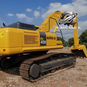 Excavatrice Komatsu 400-7 d'occasion, marque japonaise d'origine, 40 tonnes, sur chenilles en caoutchouc, grande taille, modèle 2023, godet de 2,0 m - Product Image 2