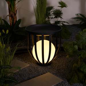 <span class=keywords><strong>Lampe</strong></span> de jardin moderne en acier inoxydable et acrylique, étanche IP65, pour villa, patio, lampadaire architectural - Product Image 6