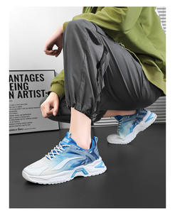 Zapatos de Verano para Hombre, Nuevos Zapatos Deportivos Transpirables de Malla, Versátiles, con Suela Gruesa, para Correr, Casuales, Estilo Papá - Product Image 5