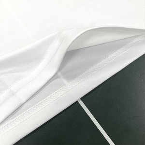 T-shirt en jersey de polyester/coton de coupe régulière, poids lourd en vrac, impression de logo personnalisé, manches courtes, grande taille pour hommes - Product Image 6