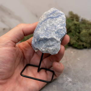 Vente en gros de pierres brutes naturelles de Dumortierite Blue Line pour cadeaux de fêtes et collections de cristaux - Product Image 5