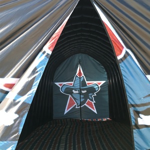 Football gonflable géant casque sport tunnel <span class=keywords><strong>tente</strong></span> pour l'événement - Product Image 2