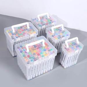 Alcohol Based Dual Tip Art Marker Permanent <b>Paint</b> Marker <b>Set</b> Custom 24 30 36 40 48 60 80 Colors Sketch Markers Pen for Student - Product Image 5