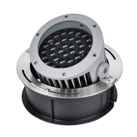 Projecteur LED rond en aluminium IP65, éclairage commercial LED