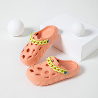 2025 été femmes sabots respirant décontracté maison pantoufles femme jardin chaussures plage sandales Mules antidérapant extérieur EVA nuage étapes