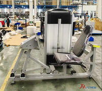 Constructeur de butin sélectif banc d'extension du dos abdominal exercice machine d'extension du bas du dos avec poids