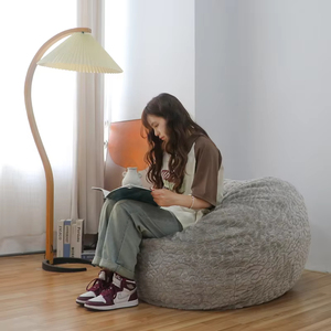 Yiyuan moderne japonais minimaliste pouf canapé-lit pour adultes Style européen rempli pouf avec éponge écrasée pour salon - Product Image 1