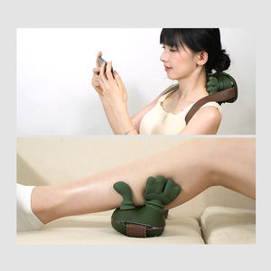 Masajeador de Cuello y Hombros con Motor sin Escobillas, Masajeador de Músculos Trapecios con Calor, Masajeador de Palma Simulado con Sensación Real al Tacto - Product Image 3