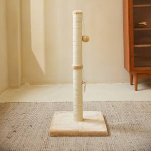 Dapat disesuaikan ukuran tengah kucing berdiri tali <span class=keywords><strong>Sisal</strong></span> & posting mewah terbuat dari kayu - Product Image 5