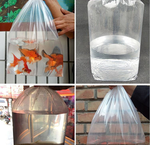 Pakket Van 50 Stuks Viszakken <span class=keywords><strong>Plastic</strong></span> Zakken <span class=keywords><strong>Aquarium</strong></span> Ontluchtingszakken Transparant <span class=keywords><strong>Plastic</strong></span> Kleine Vis Drijvend Voor <span class=keywords><strong>Aquarium</strong></span> Pe, <span class=keywords><strong>Plastic</strong></span> - Product Image 3