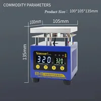 MECHANIC HT-10/20/18 NC Meja Pemanas Logam Digital Cerdas dengan Suhu Konstan dan Layar Digital, Peralatan Perbaikan Ponsel AC