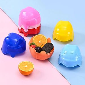 Gobelets à dessert miniatures en plastique écologiques personnalisés, en forme de casque de hockey, avec logo imprimé sur mesure, capacité de 15 oz, pour la crème glacée - Product Image 4