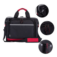 Kit multifonctionnel de réparation de quincaillerie de grande capacité Installation facile Sac à main épaissi résistant à l'usure Kit d'outils à main