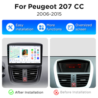 Junsun Carplay para Peugeot 207, Radio con Android Auto para Peugeot 207, Navegación GPS para Peugeot 207 2006-2015, Unidad Principal