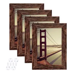 Baixo Preço Chumbo A Indústria Fogão A Gás Quadro Madeira Molduras Molduras 4X6 Polegada Personalizado De Madeira Picture Frame Fábrica Em Massa Sup