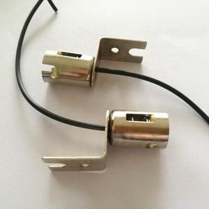 Douille BA15S à baïonnette avec capuchons de lampe sur pied pour <span class=keywords><strong>ampoule</strong></span> automatique en fer élégant AWG #20*15cm Base de lampe - Product Image 3