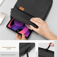 Étui de protection pour tablette, housse pour ordinateur portable, sac de rangement pour tablette, respirant, antivol, fermeture éclair, étanche, antichoc
