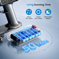 Aspirateur sans fil 27000PA, autonome, 50 minutes d'autonomie, tout-en-un, écran LED, conception anti-emmêlement, bac à poussière amovible