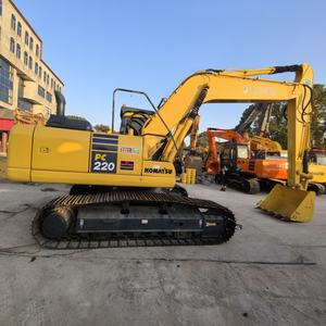 Excavadora sobre orugas Komatsu de segunda mano, excelente estado de trabajo con núcleo de motor original a la venta - Product Image 3