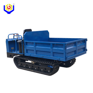 Mini Paletli Damper Toprak Hareketli Taşıyıcı Her Türlü Araziye Uygun Paletli Damperli Kamyon Otomatik Boşaltmalı Paletli 2 Ton Mini Damperli Kamyon - Product Image 1