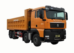 HOWO sitruk รถบรรทุกดีเซล340แรงม้ารถบรรทุกหนัก8x4 12ล้อใหม่พร้อมเกียร์ธรรมดาพวงมาลัยซ้าย - Product Image 2