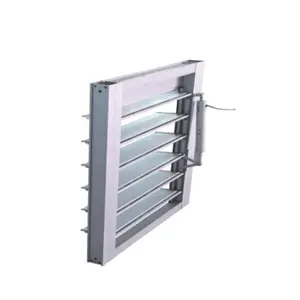 Louver Price Adjustable Glass Louver Windows Aluminum Frame Exterior Ventilation Louver