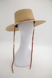 قبعة فطيرة لحم الخنزير الصيفية للسفر في الهواء الطلق تريلبي باناما سترو شاطيء بحافة قصيرة - Product Image 5