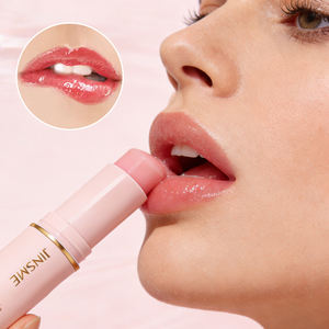 Bálsamo Multiusos Antiarrugas JINSME OEM - Exfoliante Labial con Extracto de Fresa y Vitamina E, Hidratante y Humectante, Bálsamo Labial Natural - Product Image 1