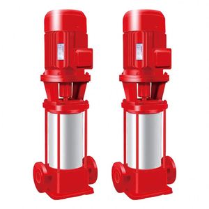 Sistema de extinción de incendios con bomba vertical multietapa de acero inoxidable 304 XBD14.0/5G-GDL y rociador de agua para hidrante - Product Image 1