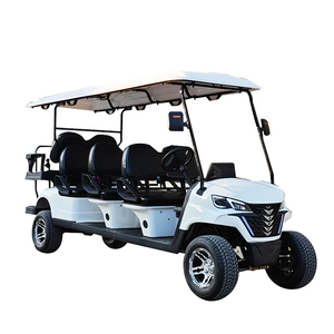 Voiturette de golf Gc6+2 Bibo 2025 New Street avec batterie au lithium 48V, 6 places, moteur 4kW, certifiée DOT/CE, vitesse 30-50 km/h, voiturettes de golf économiques - Product Image 2