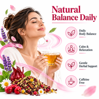 Tisanes aux herbes en marque blanche Hibiscus, Aubépine, Rooibos, Camomille, Lavande, Mélisse, Cannelle – Mélange botanique quotidien – Usine OEM ODM
