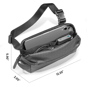 Borsa Casual Impermeabile Premium per Uso Quotidiano, Zaino da Viaggio a Tracolla, Borsa a Tracolla, Marsupio - Product Image 2