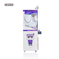 KEKU Machine à griffes pour jouets, pour le plaisir et des prix abondants, modèle Crazy Papty, magnifique machine à poupées avec lumières, machine à griffes de haute qualité