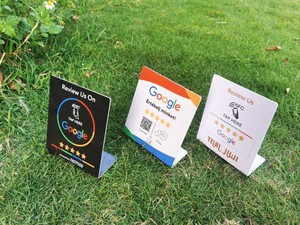 Support de commentaires Google en acrylique en vrac avec fonction NFC et carte RFID pour comptoir de salon ou de bureau - Product Image 4