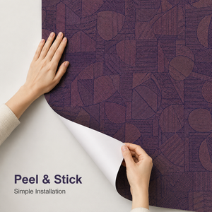 Papier peint auto-adhésif imperméable 0,25 mm, design géométrique industriel écologique, rouleaux <span class=keywords><strong>de</strong></span> 44x50 cm, facile <span class=keywords><strong>à</strong></span> poser pour la maison - Product Image 2