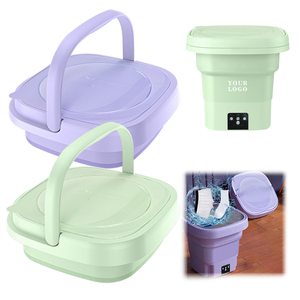 Compact <b>Mini</b> Washing Machine with Programs, Child Safety Lock, Great for Washing Small Items - Product Image 1