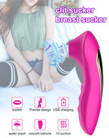 LOVE Erotikshop für Frauen: 10-Frequenz Vibrator für Brustwarzen und Vagina, Brustmassagegerät, Masturbationshilfe