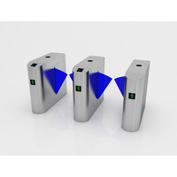 Sistema de control de acceso de puerta de barrera oscilante automática de alta calidad Torniquete de buena calidad