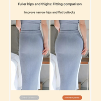 Pantalon sculptant pour femmes avec coussinets intégrés, sans couture, fin, effet fessier rehaussé, sous-vêtement liftant, leggings modelants