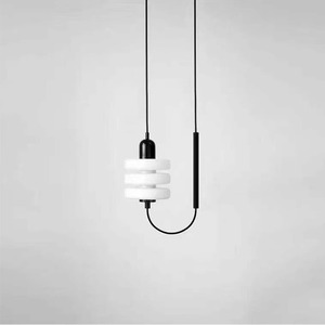 Pendant <b>Light</b> Round <b>Single</b> Head Incandescent Lamp <b>Switch</b> Control Home Lighting D180 H300 Adjustable Cable 2M - Product Image 1