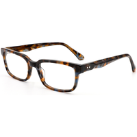 Monture de lunettes rectangulaires rétro Elan Optical YB6619 à prix abordable, unisexe, en acétate, sans peinture, livraison directe d'usine