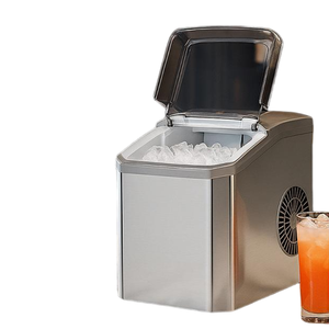 Máquina para Hacer Hielo con Capacidad de 15 kg/día, Carcasa de Plástico, Entrada de Agua Embotellada, Uso Comercial y Doméstico - Product Image 6