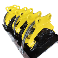 Compacteur vibrant hydraulique SLN haute efficacité en acier au carbone pour mini-compacteurs de 1,5 à 3,5 tonnes, accessoires pour engins de construction